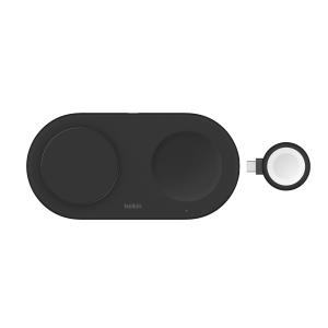 Boost Charge Pro 3in1 Qi2 15w Magnetic Charging Pad Black