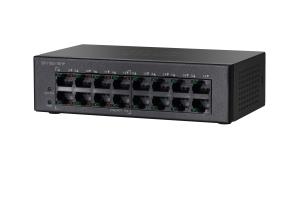 Cisco Sf110d-16hp 16-port 10/100 Poe Desktop Switch Uk