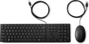 Wired Desktop 320MK Keyboard and Mouse - Qwerty Int'l