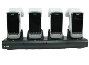 Cradle 4-slot  - Charging  - For Rfd8500 Black