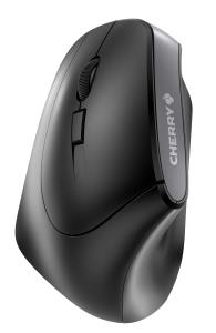 Wireless Mouse Optical CHERRY MW 4500 LEFT - Ergonomic 6 Button Wheel - Black