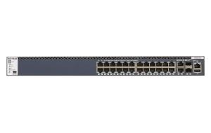 Switch M4300-28g Gsm4328s Stackable Managed With 24x1g And 4x10g Including 2x10gbase-t And 2xsfp+