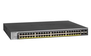 GS752TPP Gigabit Ethernet PoE+ Smart Switch with SFP and Cloud Management 52 Port