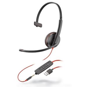 Headset Blackwire 3215 - Monaural - USB-a / 3.5mm