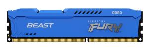 16GB DDR3 1600MHz Cl10 DIMM (kit Of 2) Fury Beast Blue