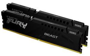 16GB Ddr5 6000mts Cl40 DIMM (kit Of 2) Fury Beast Black