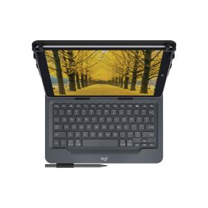 Universal Folio With Integrated Keyboard For 9-10in Qwerty Uk