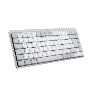 MX Mechanical Mini for Mac Minimalist Wireless Illuminated Performance Keyboard Pale Gray - US Inte - Qwerty