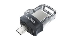 SanDisk ULTRA DUAL DRIVE M3.0 - 128GB USB Stick - micro-USB / USB 3.0