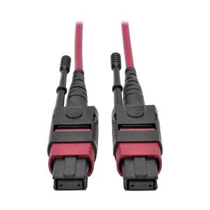 10M MTP/MPO 12 FIBER CABLE 40GBE OM4 PLENUM-RATED