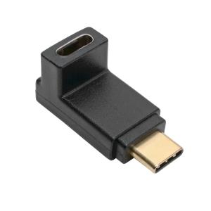 USB-C TO C ADAPTER RT ANGLE 3.1 10GBPS THUNDERB 3 3A RATING M/F