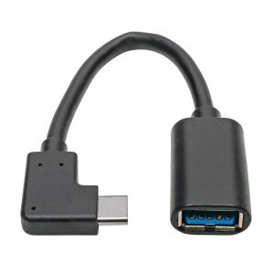 USB TYPE-C USB-C TO TYPE-A ADPT CBL RT ANG THUNDERB 3 M/F 15.2CM