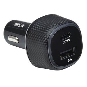 DUAL-PORT USB CAR CHARGER 45W USB-C (27W)