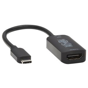 USB-C TO 4K 60HZ HDMI ADAPTER HDR DP 1.4 ALT MODE HDCP 2.2 BLK