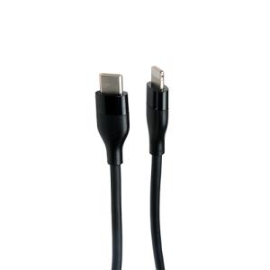 Data And Power Cable - USB-c To Lightning - 1m Black