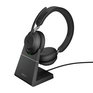 Headset Evolve2 65 MS - Stereo - USB-A / BT - Black - with Desk Stand