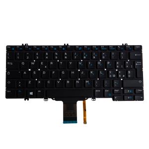 Notebook Keyboard - Backlit 82 Keys - Single Point  - Qwerty Italy For  Latitude 7300