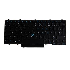 Notebook Keyboard - Backlit 83 Keys - Single Point - Qwertzu German For Latitude 7200 2-in-1