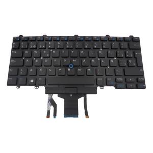 Notebook Keyboard - Backlit - Qwerty Spanish For Latitude 7280