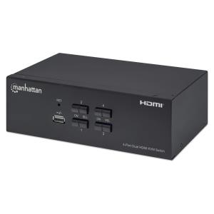 KVM Switch Dual-Monitor HDMI 4-Port