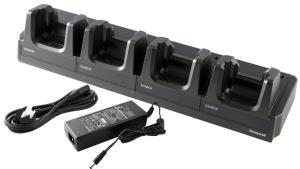 Terminal Charging Cradle 4-bay For Eda60k ( Includes Dock, Power Supply And Uk Power Cord)