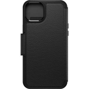 iPhone 15 Plus Case Strada Series Folio MagSafe - Black