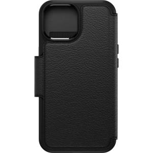 iPhone 15 Case Strada Series Folio MagSafe - Shadow (Black)