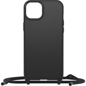 iPhone 15 Pro Case with Strap React Series Necklace MagSafe - Black