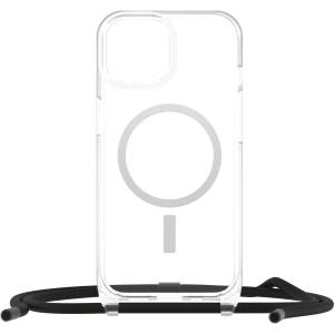 iPhone 15 Case with Strap React Series Necklace MagSafe - Clear