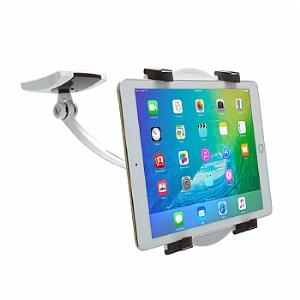 Wall Under Cabinet Desk Mount For Tablets With 2 Mounting Base