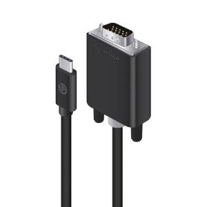USB-C to VGA Cable - Male to Male - Premium Retail Box Packaging - 2m