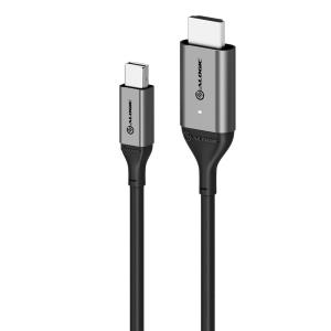 Video Cable Adapter ULMDPHD02-SGR HDMI Type A (Standard) Mini DisplayPort Black,Silver 2m